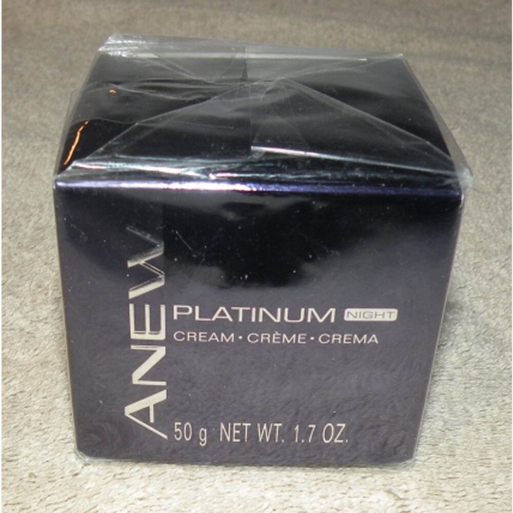 AVON Anew Platinum Night Cream 1.7 Ounce New Sealed Made USA